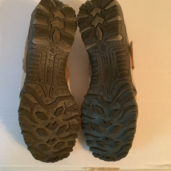 Skechers Mary Jane Flats Tan Size 10 - Picture 8 of 12